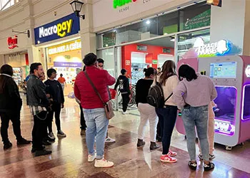 Mall Walkway Power Spot — High Footfall Generator