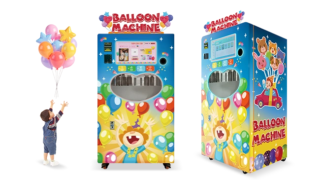 Máquina expendedora de globos