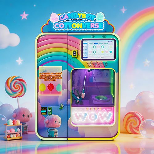 WM980Plus Cotton Candy Vending Machine