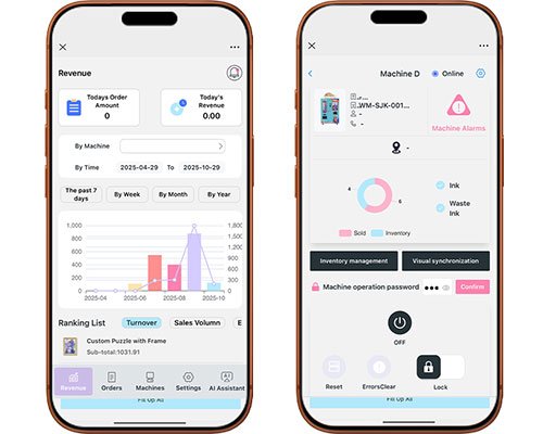 Система управления «в облаке» для автомата по продаже чехлов для телефонов