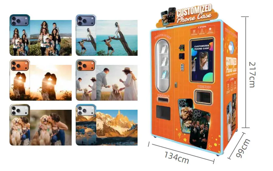 WM880 Phone Case Vending Machine Specifications