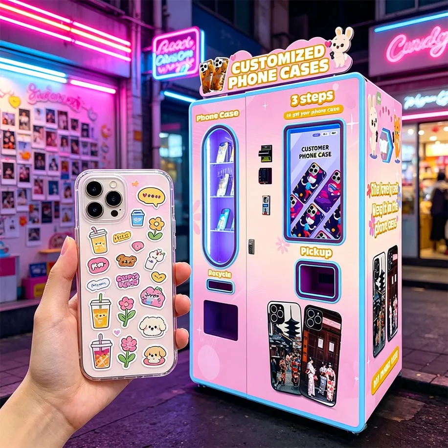 Máquina expendedora de fundas personalizadas para celular Wider Matrix WM880