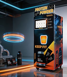 WM186 protein shake vending machine - recommended