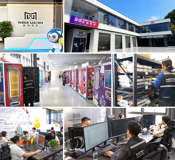 WiderMatrix protein shake vending machine manufacturer factory