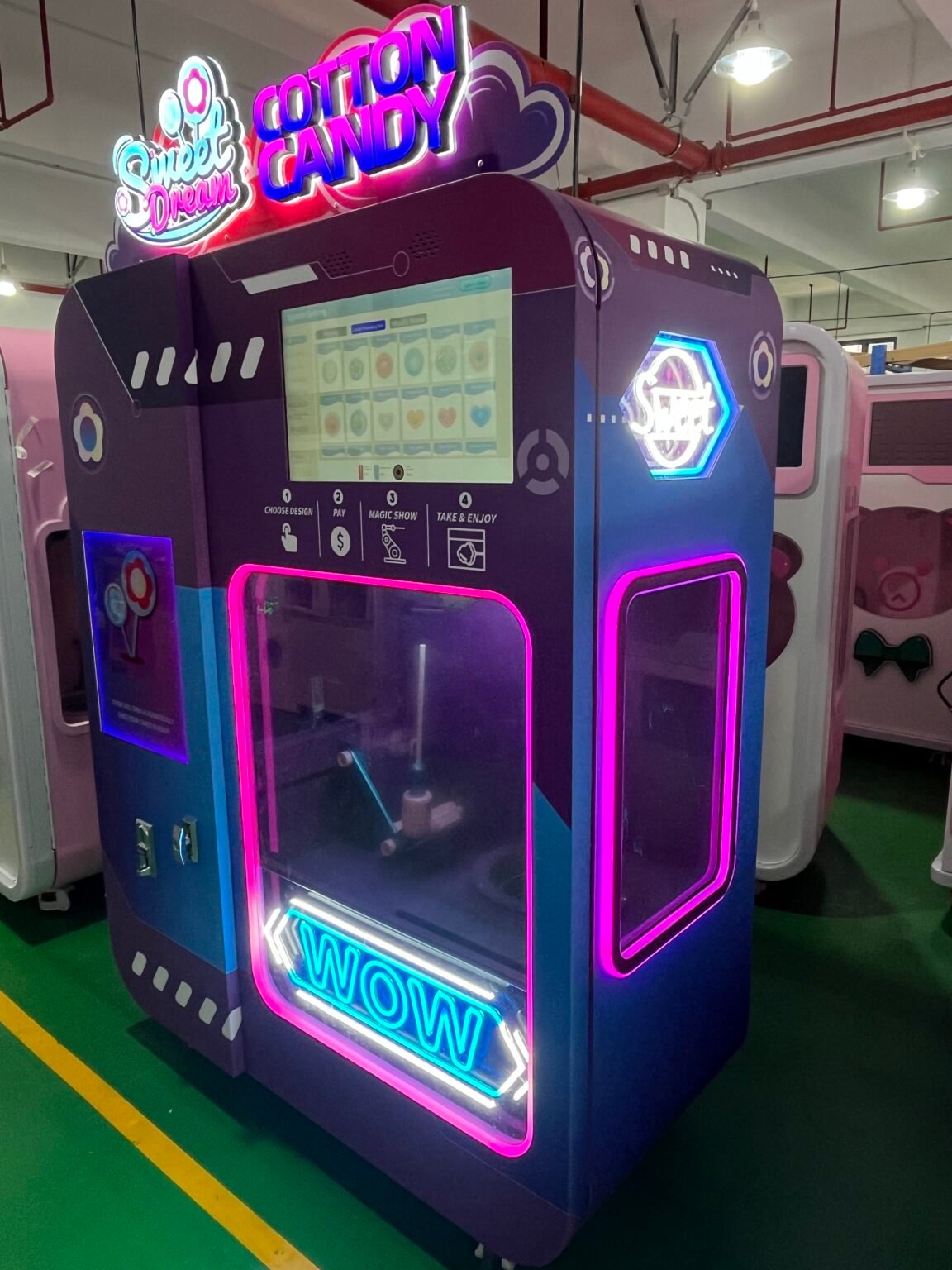 Shipping to Australia ! - Wider Matrix - Automatic Cotton Candy Vending ...