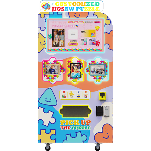 Automatic Smart Jigsaw Puzzle Vending Machine