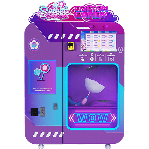 Cotton Candy Vending Machine