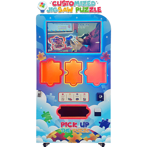 DIY Jigsaw Puzzle Vending Machine