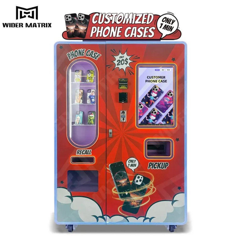 Different types of vending machines