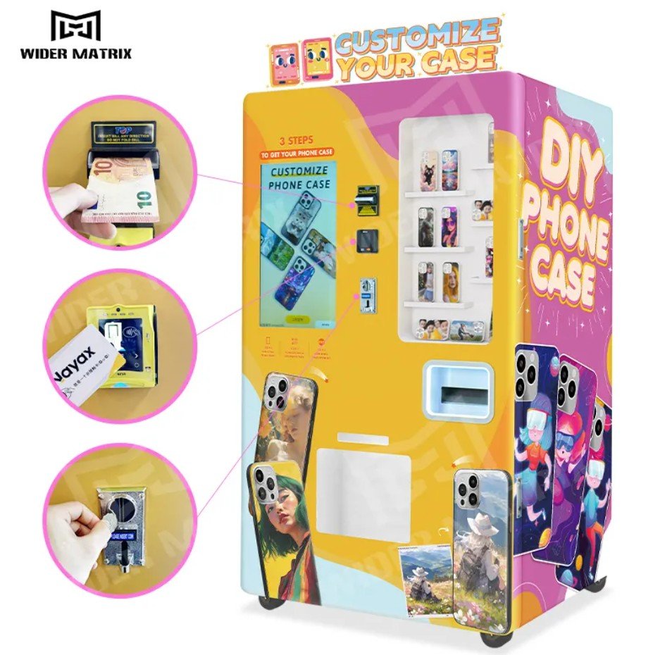 Profit comparison chart of vending machine types