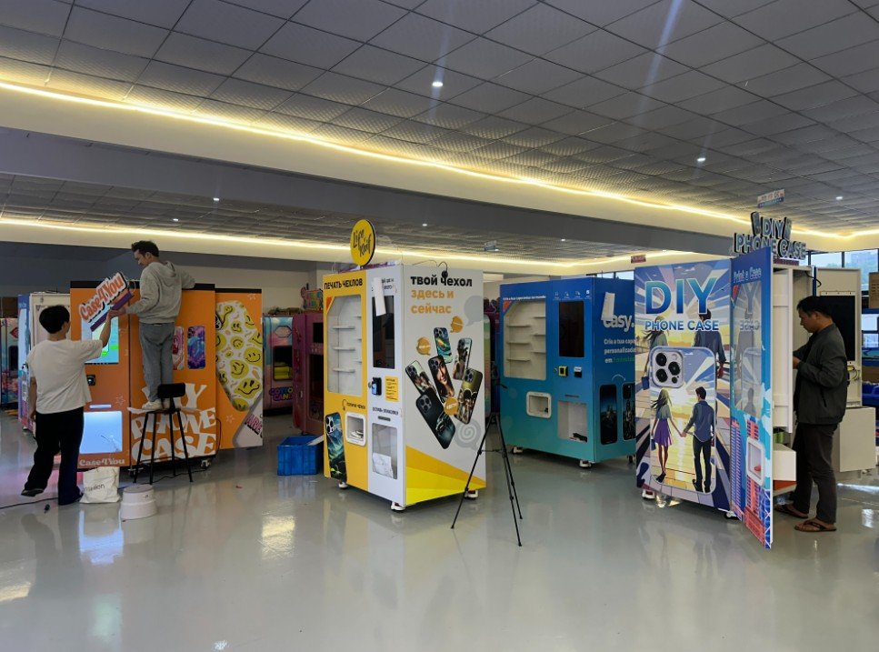Wider Matrix factory producing commercial vending machines with quality control checks