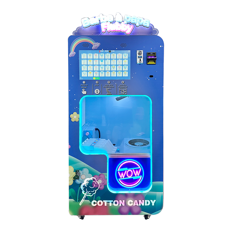 Multi-Flavor Cotton Candy Vending Machine MG301