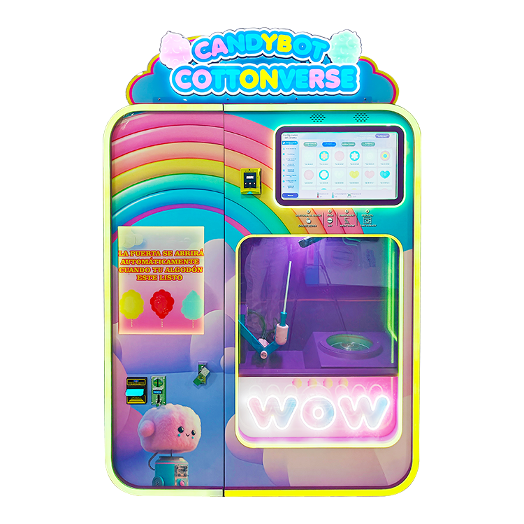 WM980 Plus Cotton Candy Vending Machine