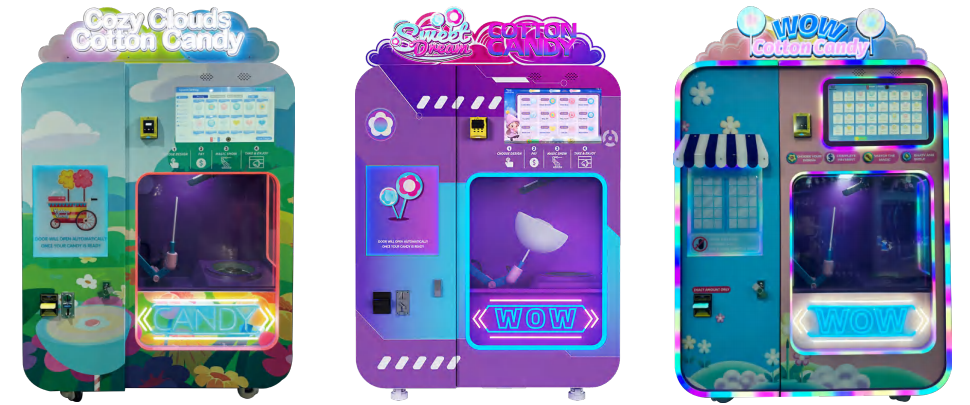Comparison of different types of vending machines and their profitability