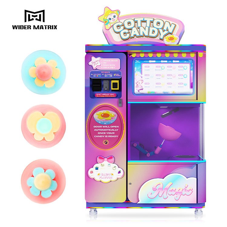Automatic Cotton Candy Vending Machine for Shopping Malls: Revolutionize Your Retail Space