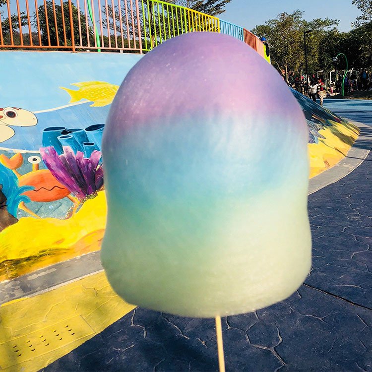 Cotton candy machine spitting sugar instead of producing fluffy candy