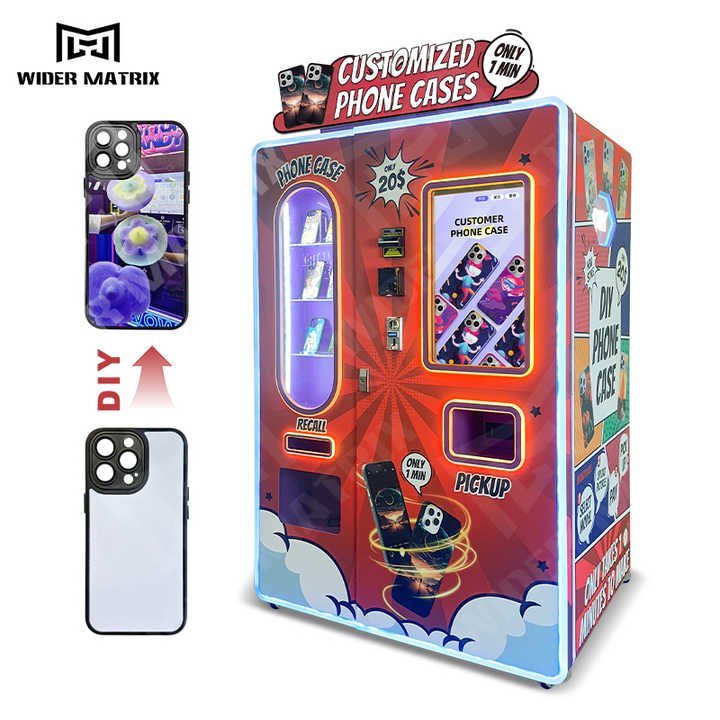 Wider Matrix phone case vending machine