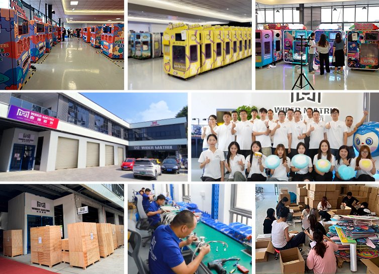 Wider Matrix manufacturing facility producing vending machines