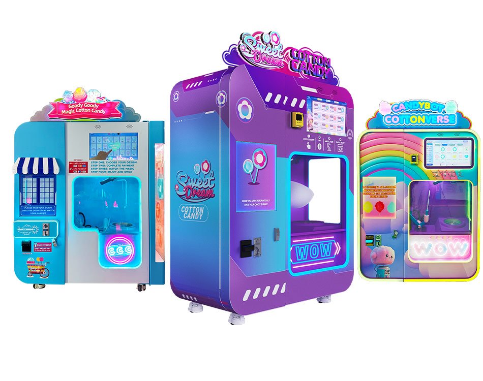 Visual comparison of high-profit vending machine products
