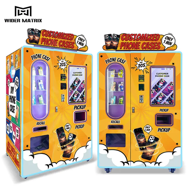 Fully-automatic-phone-case-vending-machine-in-operation