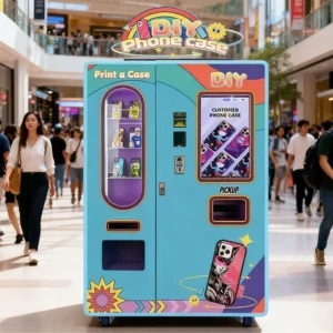 تخصيص أوتوماتيكي بالكامل الهاتف حالة آلات البيع