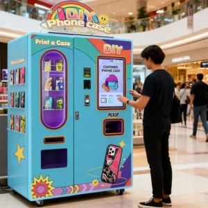Máquina expendedora de fundas de móvil