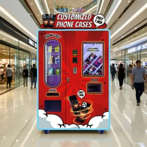 Customer-using-a-DIY-phone-case-printing-vending-machine-in-a-shopping-mall