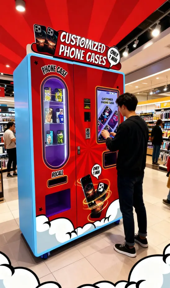 phone case printing vending machines