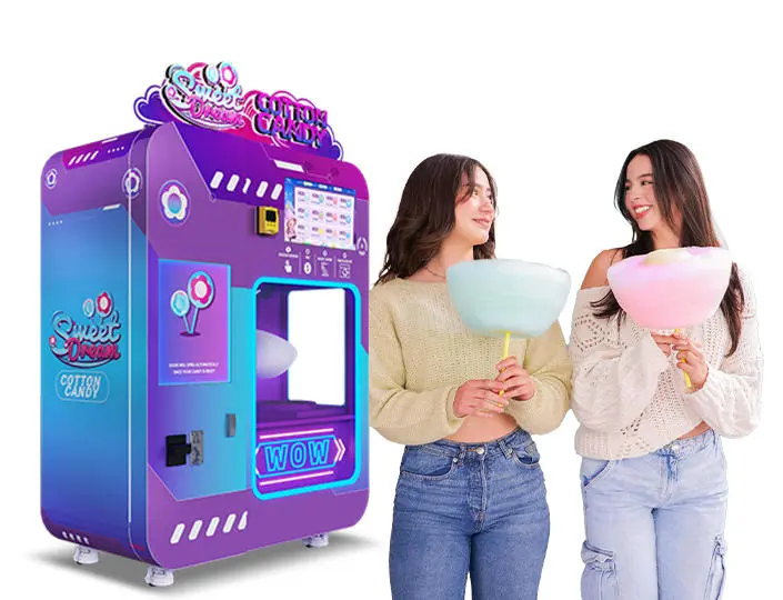 Fully automatic cotton candy vending machine WM980