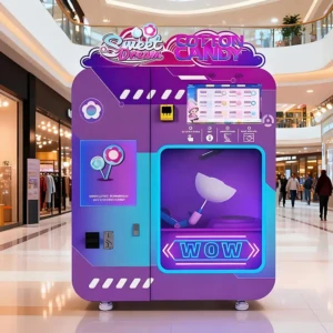 Fully automatic cotton candy vending machine WM980