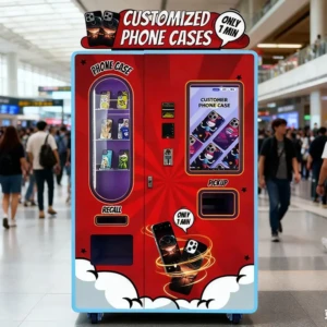 fully automatic customize phone case vending machines
