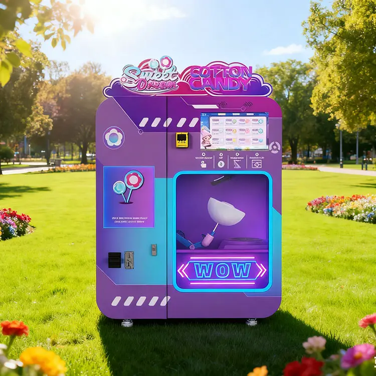 Ideal vending machine placement in a public park setting