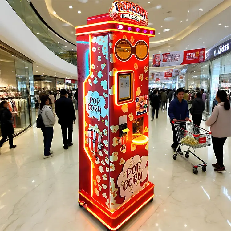 Popcorn-vending-machine-in-a-bright-shopping-mall