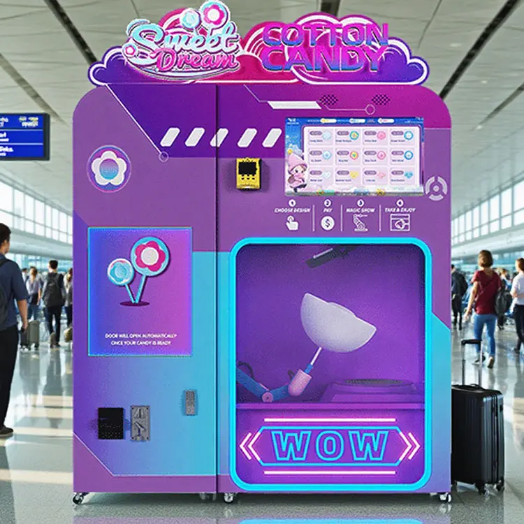 Vending-machine-in-a-high-traffic-airport-location