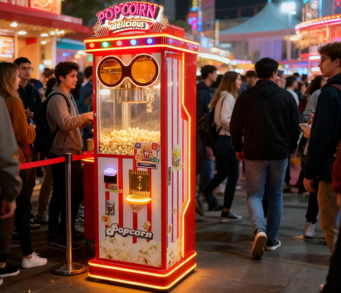 Wider Matrix WM680 smart popcorn vending machine