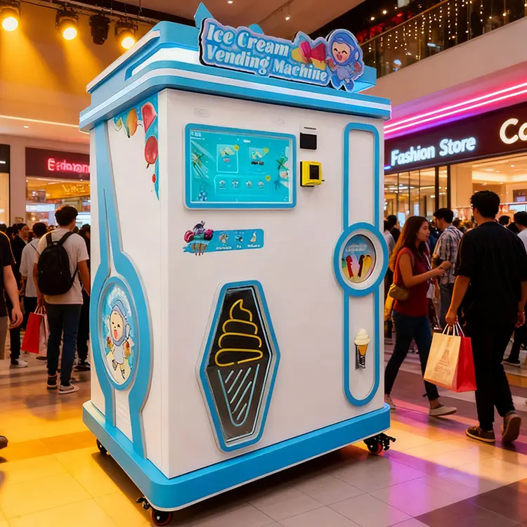 WM550+ refrigerated ice cream vending machine