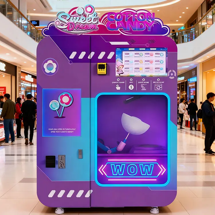 Fully automatic cotton candy vending machine WM980
