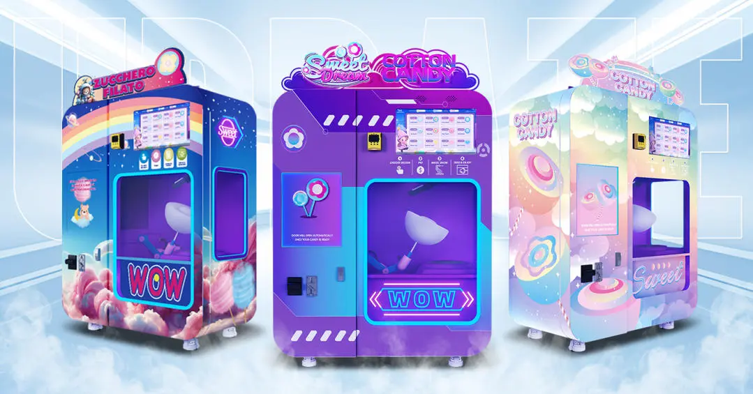 Strategic placement of a vending machine in a high-traffic area