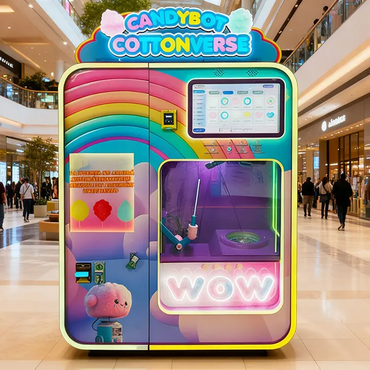 WM980 Plus Smart Cotton Candy Vending Machine