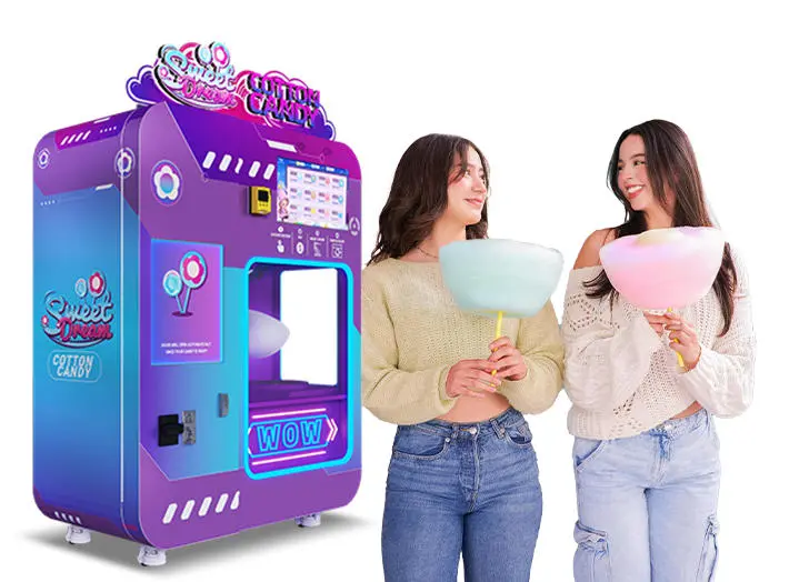 Fully automatic cotton candy vending machine WM980