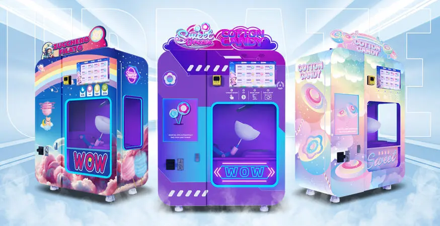 WM980 plus Smart Cotton Candy Vending Machine
