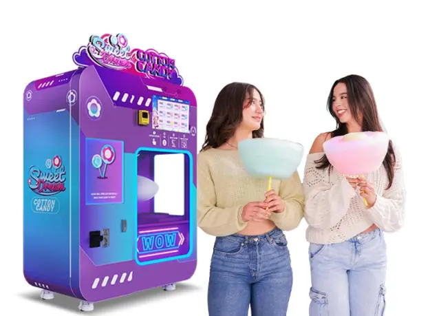 Wider Matrix WM980 automatic cotton candy vending machine