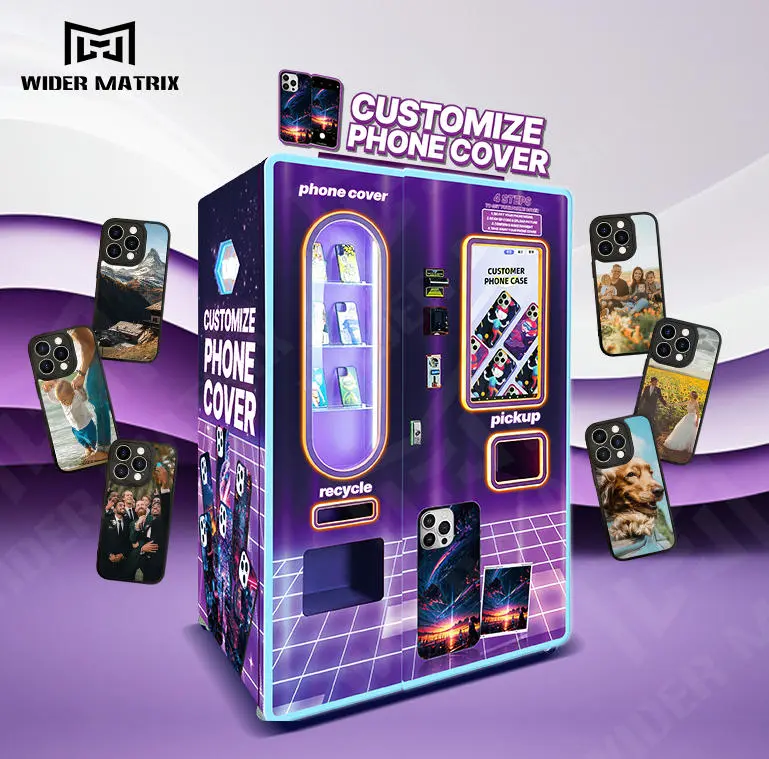 WM880 Máquina expendedora de fundas para teléfonos inteligentes
