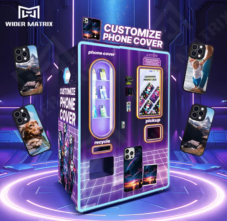 Fully Automatic Customize Phone Case Vending Machine