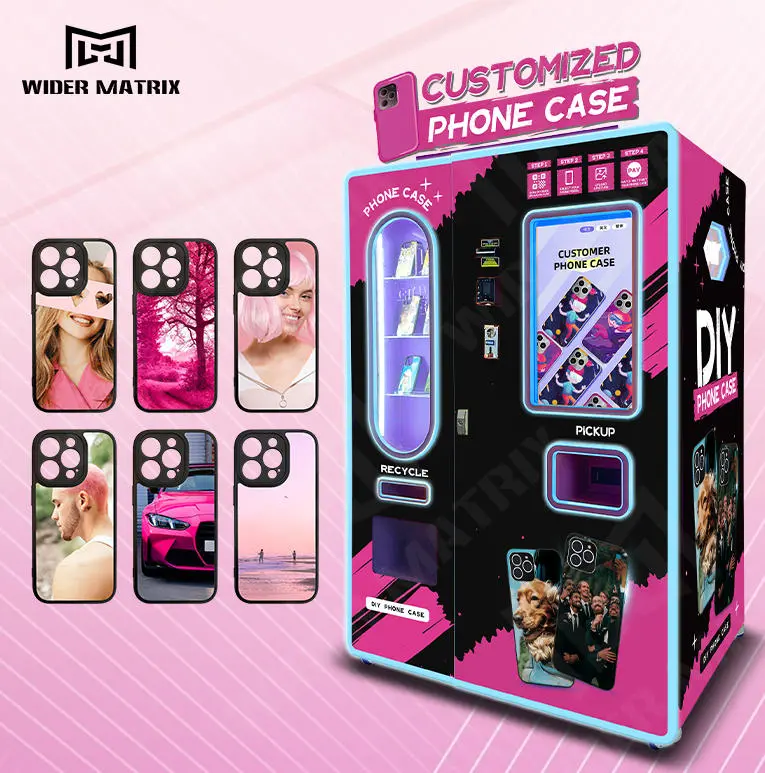 مصفوفة واسعة WM880 حالة الهاتف الطباعة آلة البيع