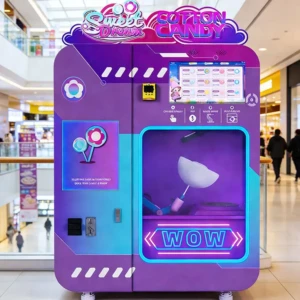 cotton candy vending machine