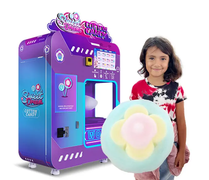 fully automatic cotton candy machine