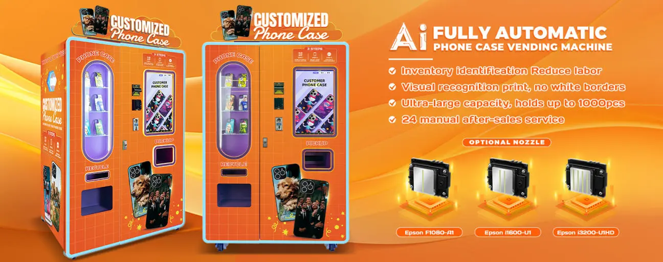 The WM880 Smart Phone Case Vending Machine at US$6,499