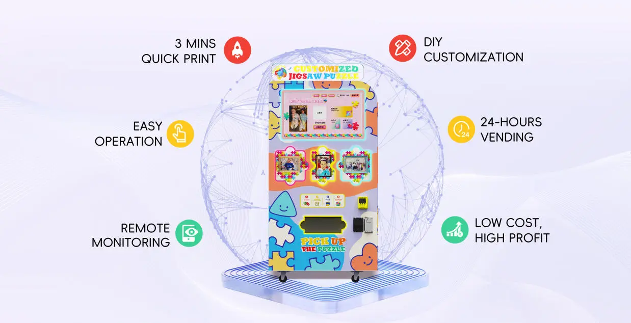 puzzle vending machine