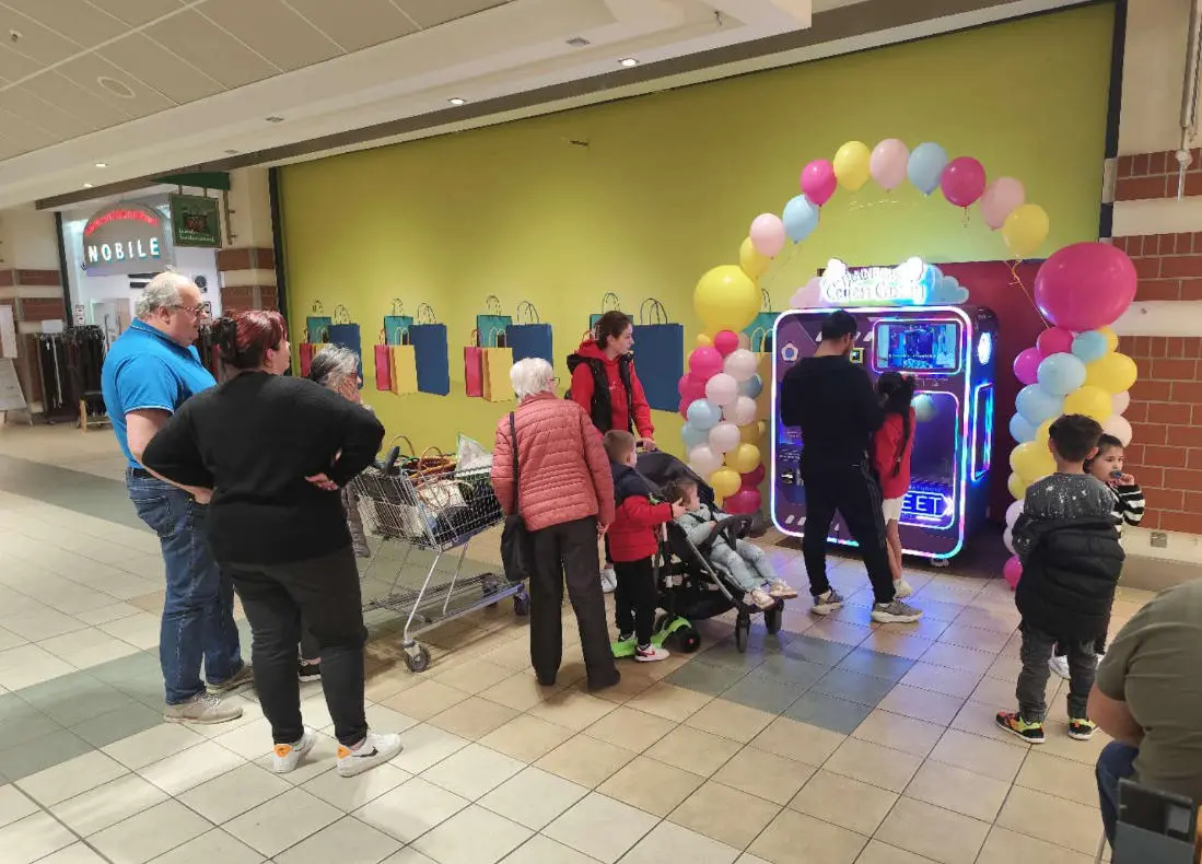 WM980 plus smart cotton candy vending machine